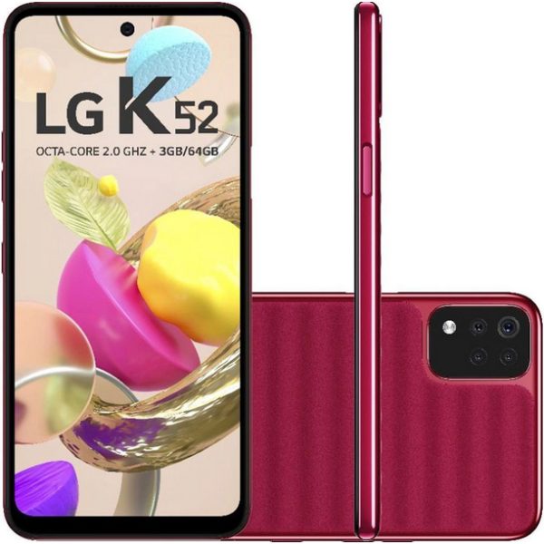 Smartphone LG K52 64GB 4G Octa-Core 3GB RAM - Tela 6,6” Câm. Quádrupla Dual Chip - Imagem 5