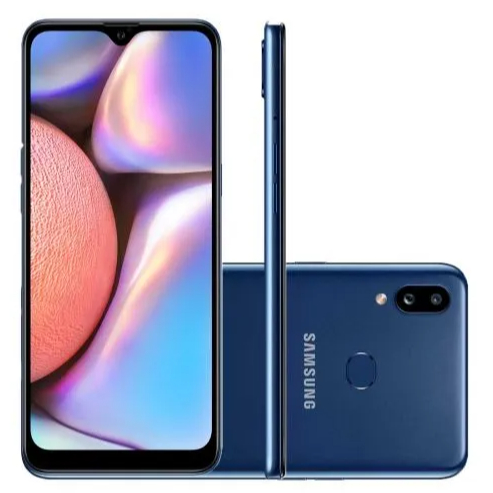 Smartphone Samsung Galaxy A10s 32GB Camera Dupla 2GB RAM Tela 6.2" Leitor de Digital - Imagem 3