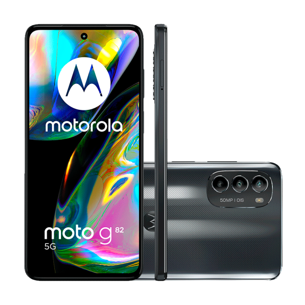 Smartphone Moto G82 128GB 5G Tela 6.6' Dual Chip 6GB RAM Câmera Tripla + Selfie 16MP