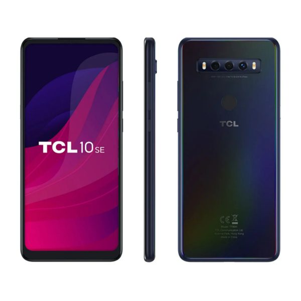 Smartphone TCL 10 SE 128GB Azul 4G Octa-Core 4GB RAM Tela 6,52” Câm. Tripla + Selfie 8MP