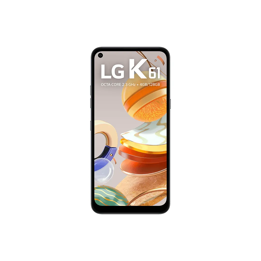 Smartphone LG K61 128GB 4G Tela 6.5'' Dual Chip 4GB RAM Câmera Quádrupla + Selfie 16MP - Imagem 2