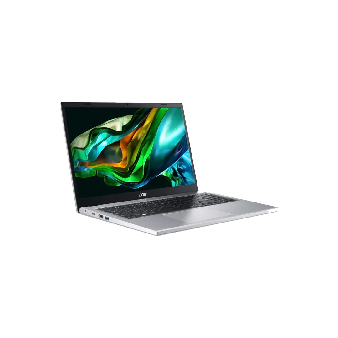 Notebook Acer Aspire 3 A315-510P-320B, i3-N305 Série N, 15.6'' SSD 256GB, 8GB Prata Windows 11 Pro - Imagem 2