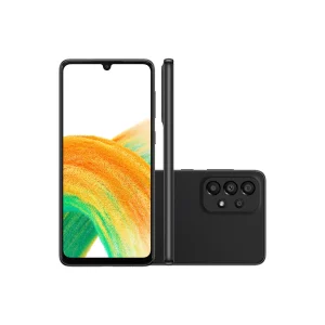Smartphone Samsung Galaxy A33 128GB 5G Wi-Fi Tela 6.4 Dual Chip 6GB RAM Câmera Quádrupla
